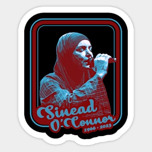 Sinéad O'Connor /// RIP - retro vintage Sticker